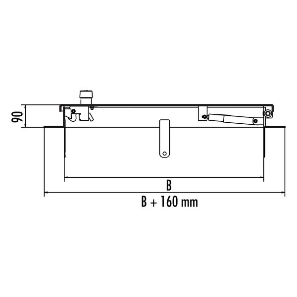 Hailo Professional HS 7 mit Schwenkverschluss / 600x600