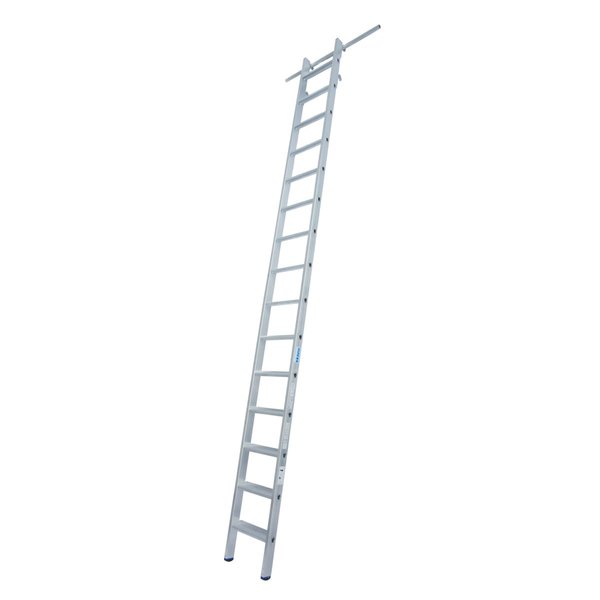 Krause STABILO Stufen-RegalLeiter, einhängbar 4 Haken 15 Stufen