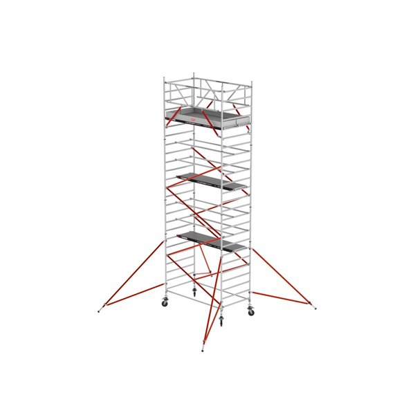 Altrex RS TOWER 52 fahrgerüst breit, 1.35x2.45 m Holz-Plattformen, Arbeitshöhe bis 7,2m