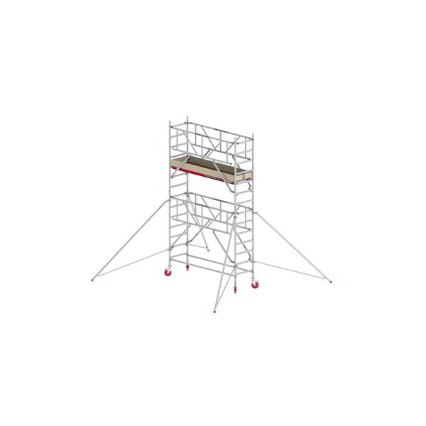 Altrex RS TOWER 41, Holzplattform 0,75m x 2,45m, mit Safe-Quick Arbeitshöhe 5,2 m