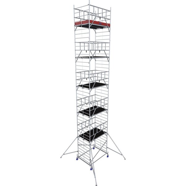 Krause ProTec XXL Alu-FahrGerüst Breitaufbau Arbeitshöhe ca. 12,30m