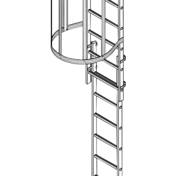 ZARGES LM-Fluchtleiter ca. 2,50 m