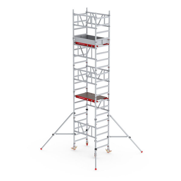 Altrex AKTION MiTower AH 6,2m + Taurus TDO gratis  1-Personen-Schnellbau-Fahrgerüst mit Fiber-Deck®-Plattform + Stufenstehleiter 2x4 mit Bügel