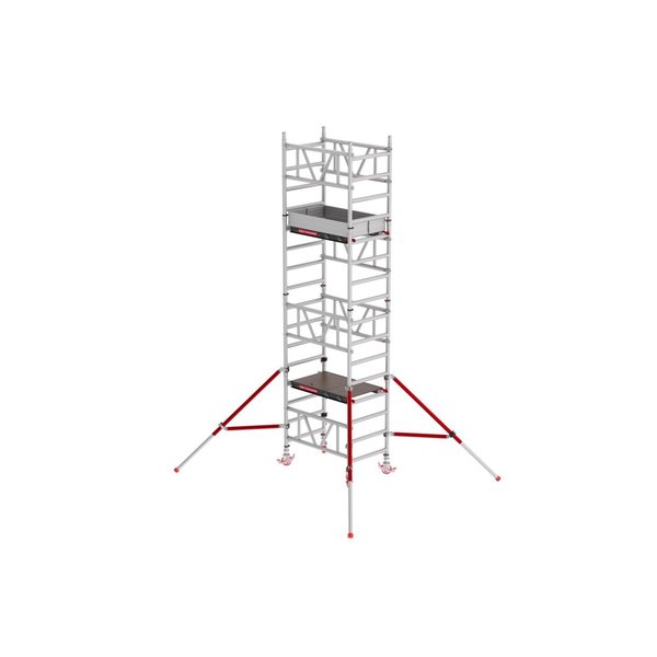 Altrex MiTower - 0.75 x 1.27 m Holz Plattformen, Arbeitshöhe bis 5,2m