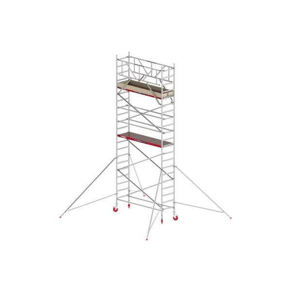 Altrex RS TOWER 41, Holzplattform 0,75m x 2,45m Arbeitshöhe 7,2 m