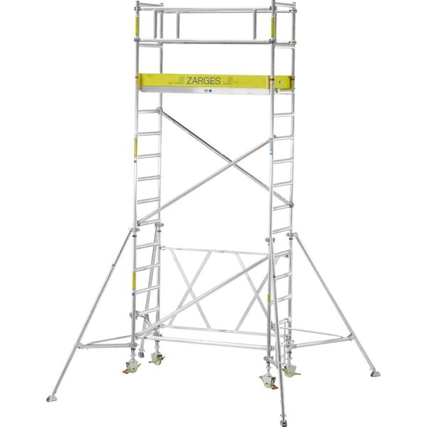 ZARGES Compactmaster 1T - LM-Klappgerüst, ausbaubar Arbeitshöhe 9,35 m