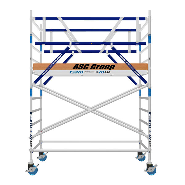 ASC Group AGS Rollgerüst 135x250x2,3ph - zweiseitig