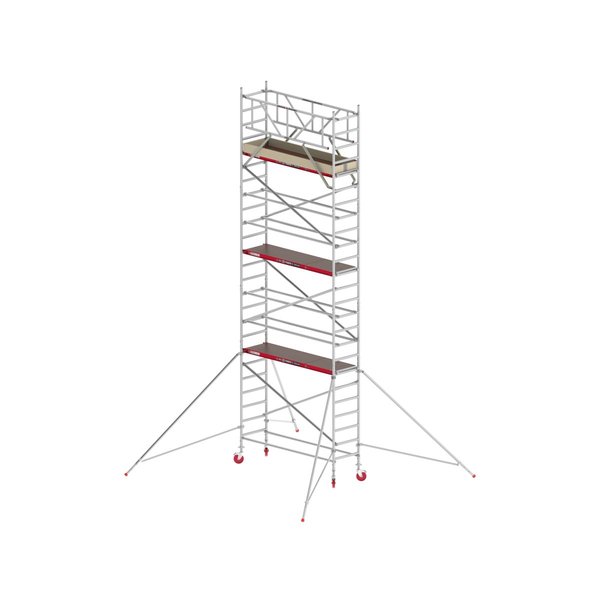 Altrex RS TOWER 41, Holzplattform 0,75m x 2,45m Arbeitshöhe 8,2 m