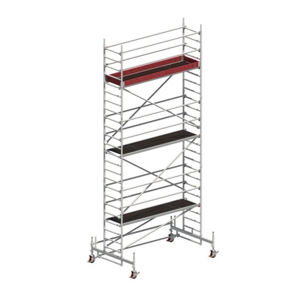 Layher UNI Standard P2 Fahrgerüst Gerüsthöhe 6,58 m