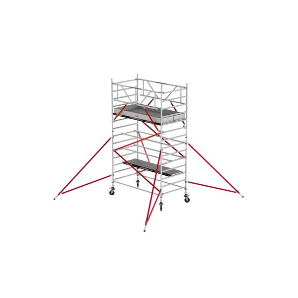 Altrex RS TOWER 52 fahrgerüst breit, 1.35x3.05 m Holz-Plattformen, Arbeitshöhe bis 5,2 m