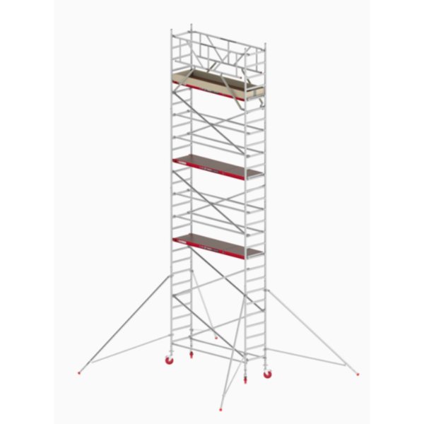 Altrex RS TOWER 41, Holzplattform 0,75m x 1,85m Arbeitshöhe 9.2m