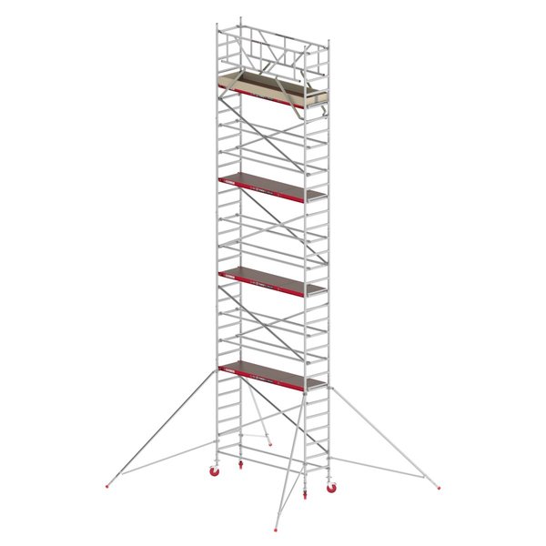 Altrex RS TOWER 41, Holzplattform 0,75m x 2,45m Arbeitshöhe 10,2 m