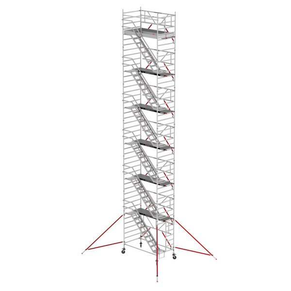 Altrex RS TOWER 53-S Treppengerüst - 1.35 x 1.85 m HolzPlattform, Arbeitshöhe bis 14,2m