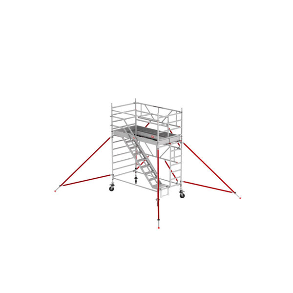 Altrex RS TOWER 53-S Treppengerüst - 1.35 x 1.85 m HolzPlattform, Arbeitshöhe bis 4,2m