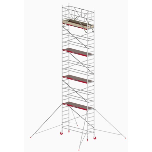 Altrex RS TOWER 41, Holzplattform 0,75m x 1,85m Arbeitshöhe 10.2m