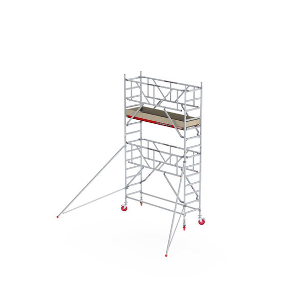 Altrex RS TOWER 41, Holzplattform 0,75m x 1,85m, Safe-Quick Arbeitshöhe 5.2m