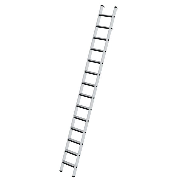 Günzburger Steigtechnik Stufen-Regalleiter einhängbar mit relax step® 14 Stufen