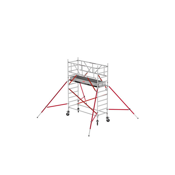 Altrex RS TOWER 51 PLUS - 0.90 x 1.85 m HolzPlattform, Arbeitshöhe bis 4,2m