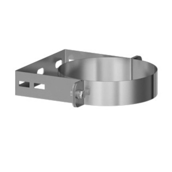 Hailo Professional Wandhalter für Belüftungssystem DN 100, verstellbar 100 - 150 mm