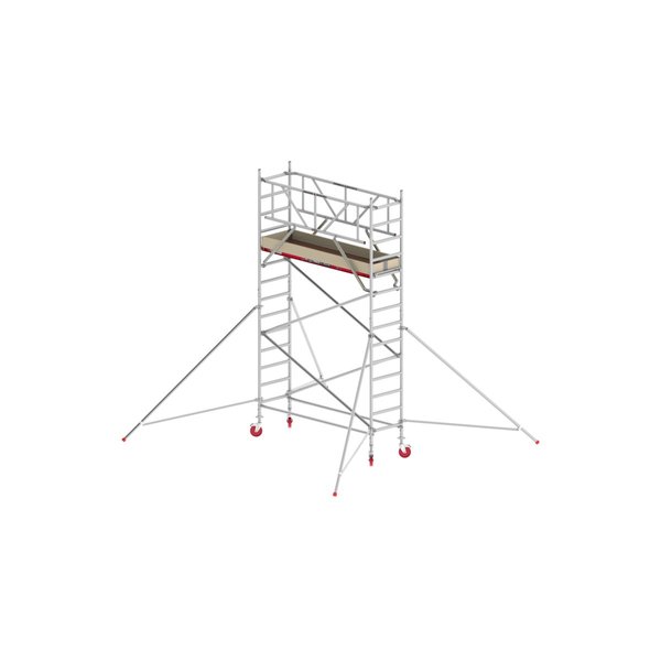 Altrex RS TOWER 41, Holzplattform 0,75m x 2,45m Arbeitshöhe 5,2 m