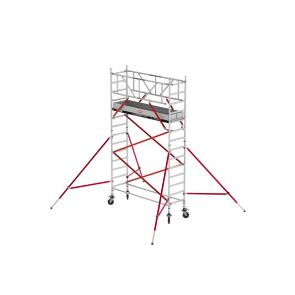 Altrex RS TOWER 51 - 0.75 x 1.85 m HolzPlattform, Arbeitshöhe bis 5,2m