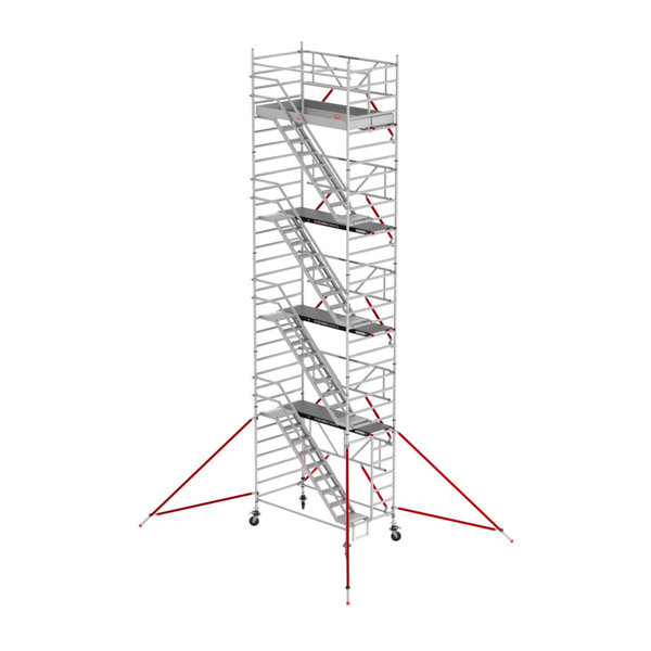 Altrex RS TOWER 53-S Treppengerüst - 1.35 x 1.85 m HolzPlattform, Arbeitshöhe bis 10,2m