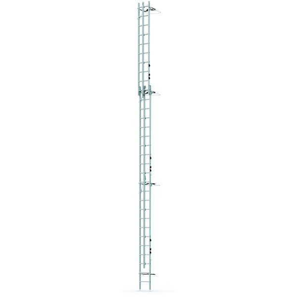 ZARGES Mast-Steigleiter 8,80 m 3-tlg