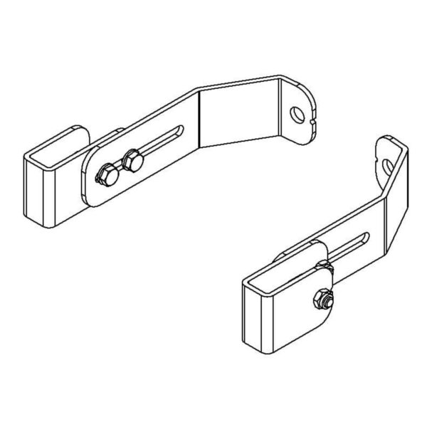 Hailo Professional Wandhalter - Edelstahl 1.4571 variabel | 150 - 180 mm