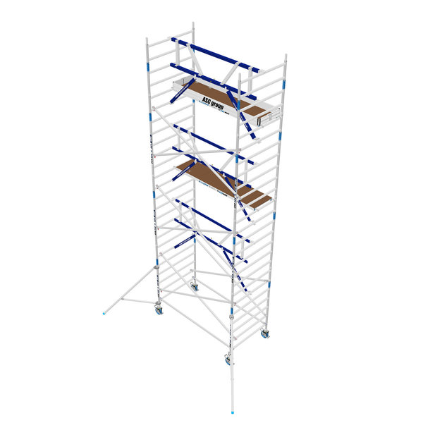 ASC Group AGS Rollgerüst 135x250x6,3ph - einseitig