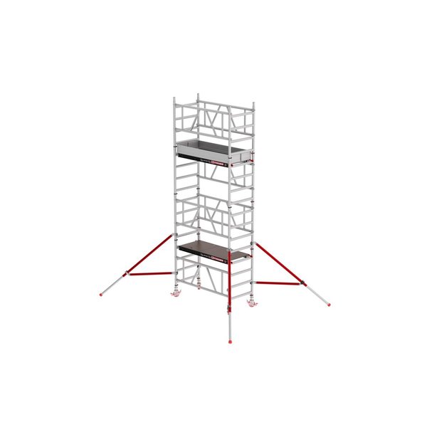 Altrex MiTower PLUS - 0.75 x 1.72 m  Holz-Plattform, Arbeitshöhe bis 5,2 m