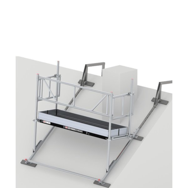 Altrex Kamingerüst - Dachgerüst, 0.75 x 2.45 m  Einzel, mit Fiber-Deck® Plattform