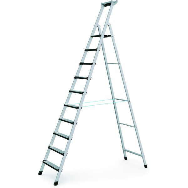 ZARGES Comfortstep S - LM-Stufen-Stehleiter 10 Stufen