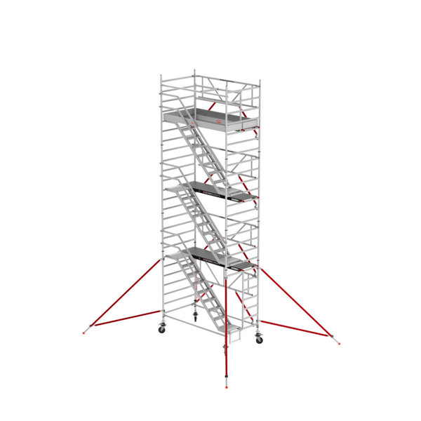 Altrex RS TOWER 53 Treppengerüst - 1.35 x 2.45 m  Fiber-Deck®-Plattform, Arbeitshöhe bis 8,2m