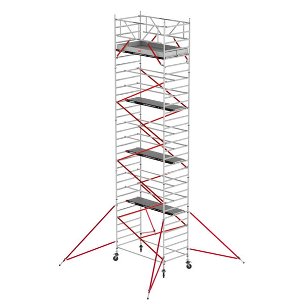 Altrex RS TOWER 52 fahrgerüst breit, 1.35x2.45 m HolzPlattform, Arbeitshöhe bis 10,2m