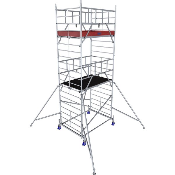 Krause ProTec XXL Alu-FahrGerüst Breitaufbau Arbeitshöhe ca. 6,30 m