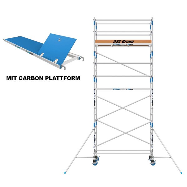 ASC Group ASC Rollgerüst 75x190x5,3ph carbon