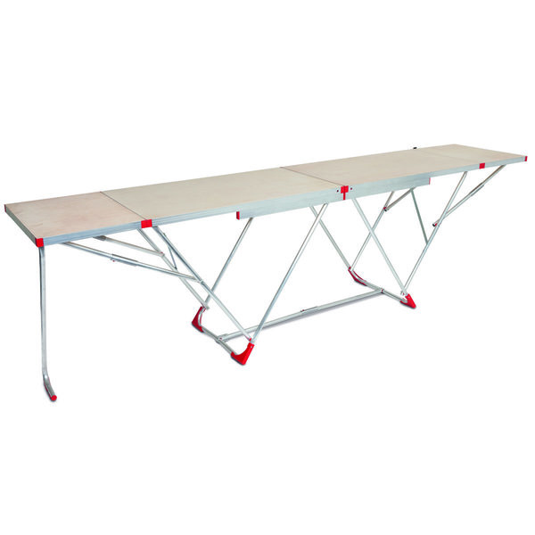 Euroline eurotap Alu-Tapeziertisch abklappbar für den Profi Nr. 811 Breite 60 cm