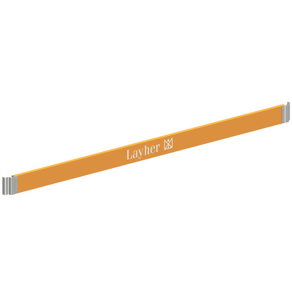 Layher Bordbrett 2,85 m mit Klaue - ORANGE