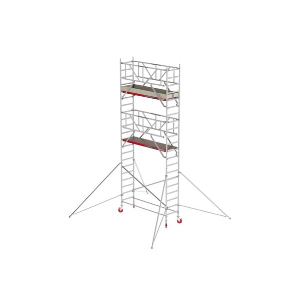 Altrex RS TOWER 41, Holzplattform 0,75m x 2,45m, mit Safe-Quick Arbeitshöhe 7,2 m