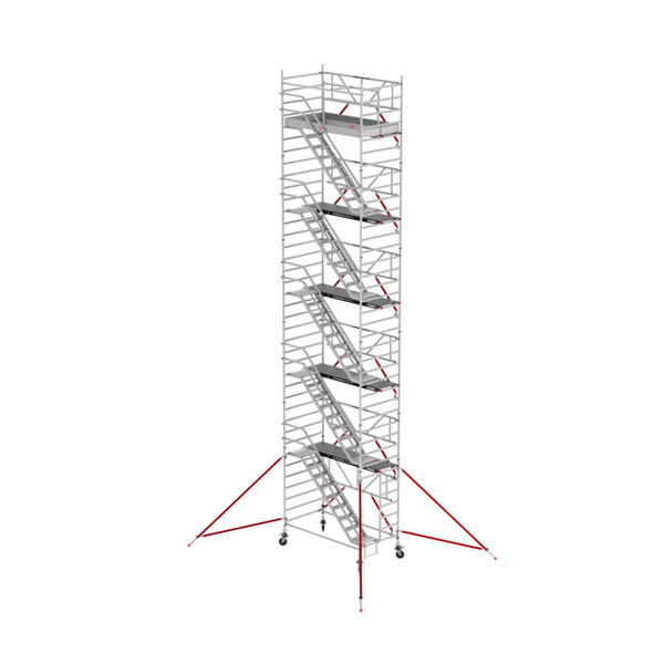Altrex RS TOWER 53-S Treppengerüst - 1.35 x 1.85 m Fiber-Deck®-Plattform, Arbeitshöhe bis 12,2m