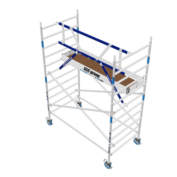 ASC Group AGS Rollgerüst 135x190x2,3ph - einseitig