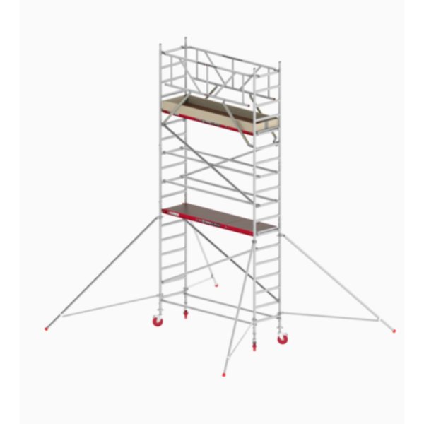 Altrex RS TOWER 41, Holzplattform 0,75m x 1,85m Arbeitshöhe 6.2m