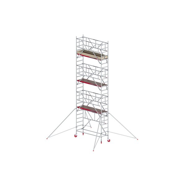 Altrex RS TOWER 41, Holzplattform 0,75m x 2,45m, mit Safe-Quick Arbeitshöhe 8,2 m