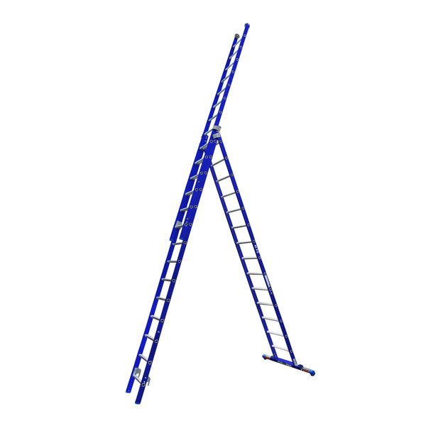 ASC Group XD Leiter mit Stabilisatorstange - 3x14 sprossen  - kein A-Modus