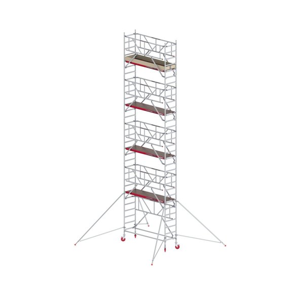 Altrex RS TOWER 41, Holzplattform 0,75m x 2,45m, mit Safe-Quick Arbeitshöhe 10,2 m