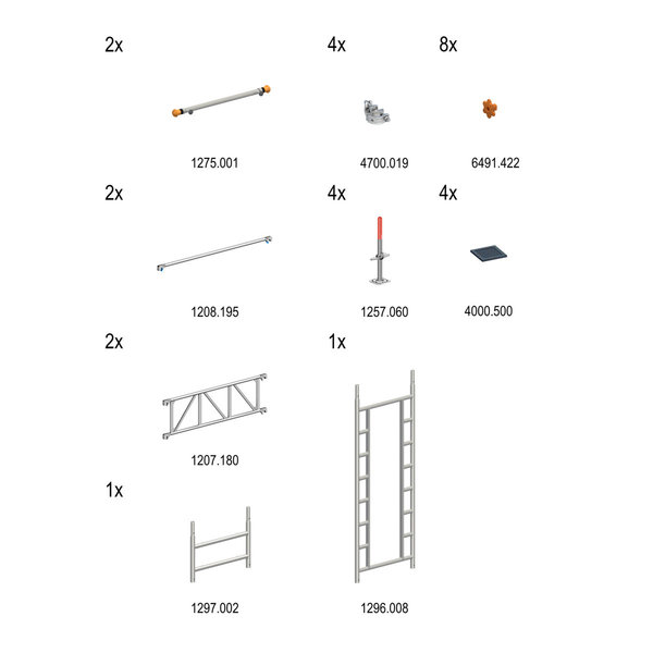 Layher UniL TREPPENKIT I (1X1296008)