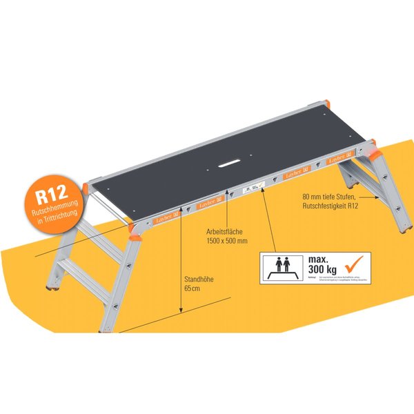 Layher Arbeitsplattform klappbar TOPIC 1065