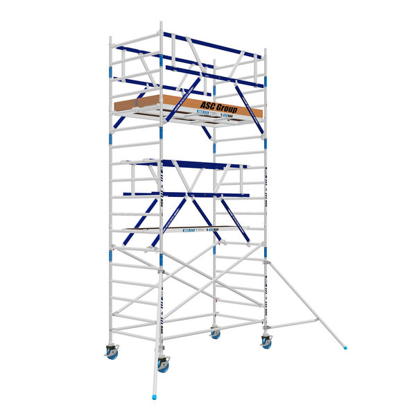 ASC Group AGS Rollgerüst 135x190x4,3ph - zweiseitig