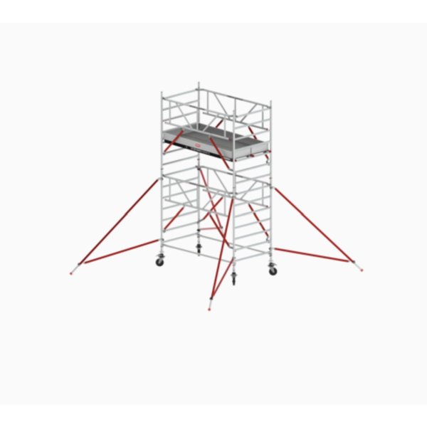 Altrex RS TOWER 52-S(Safe-Quick®) fahrgerüst breit, 1.35x2.45 m  Holz-Plattformen, Arbeitshöhe bis 5,2m