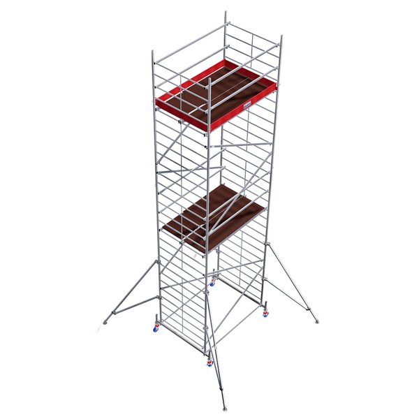 Krause ProTec XXL Alu-FahrGerüst Breitaufbau, Arbeitshöhe ca. 8,30 m